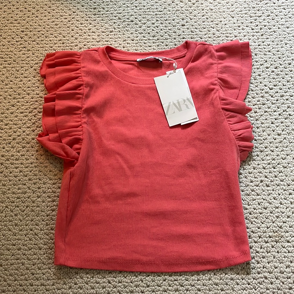Zara ruffle top